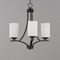 Maxim Lighting Deven 3-Light Chandelier 20033SWBK - alternate 2